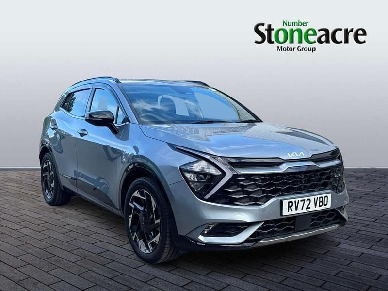 Silver Used 2022 Kia Sportage GT-Line SUV | £23,490 (A bit pricey) - Image 1/4