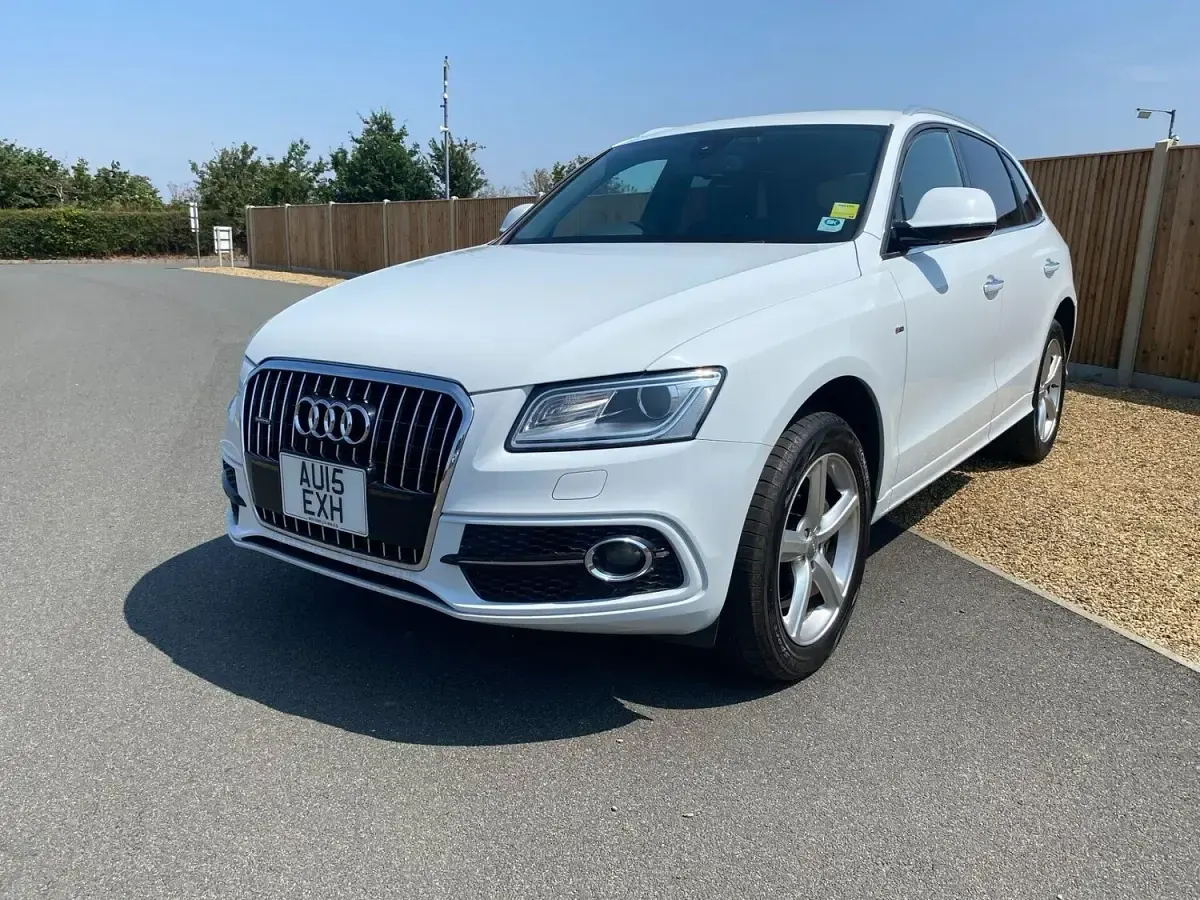 Used Audi Q5 S-line plus 225 HP (165 kW) 2015 White SUV