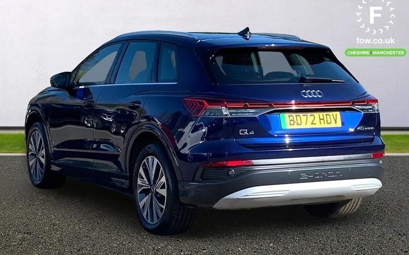 Used Audi Q4 e-tron Sport 150 kW (204 HP) 2022 Blue SUV