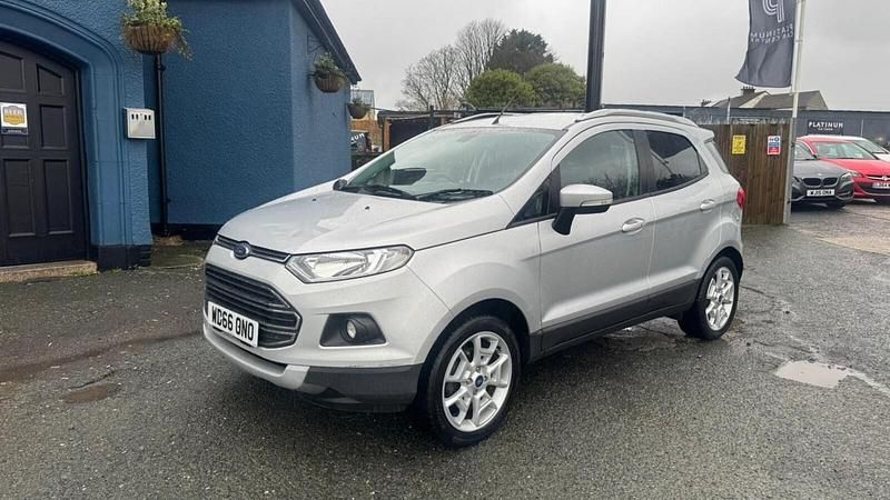 Used Ford Ecosport Titanium 125 HP (91 kW) 2017 Silver SUV