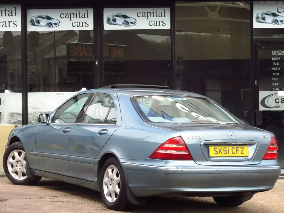 Used Mercedes S320 2001 Blue Sedan