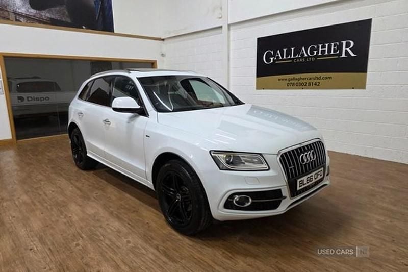 White Used 2016 Audi Q5 S-line plus SUV | £12,995 (Fair price) - Image 1/1