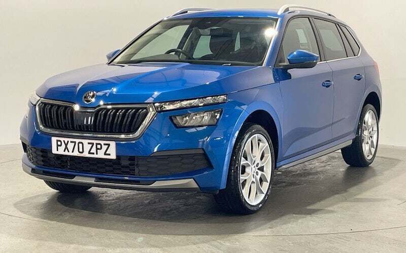 Blue Used 2020 Skoda Kamiq SE L SUV | £13,199 (Fair price) - Image 1/4