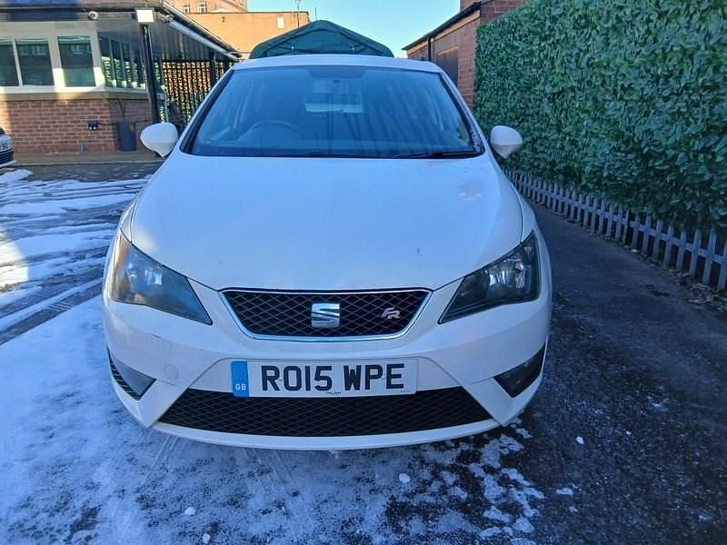 Used Seat Ibiza FR 105 HP (77 kW) 2015 White Coupe