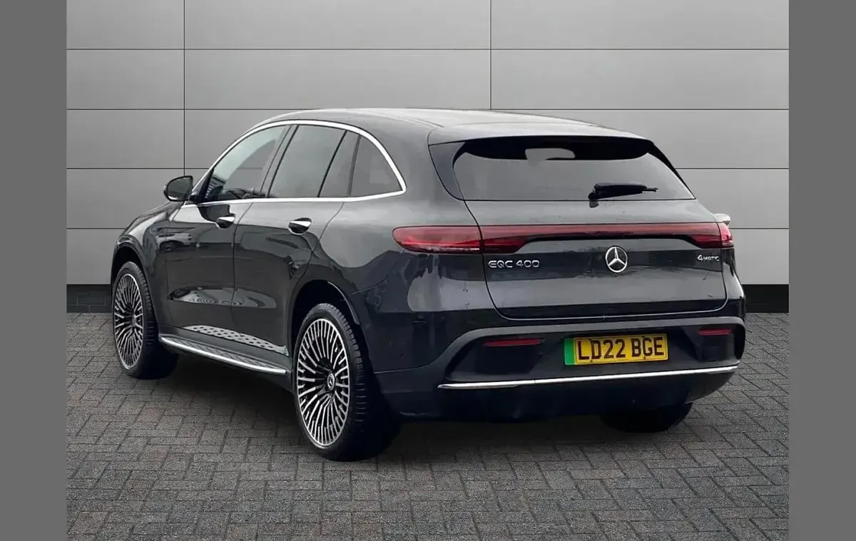 Used Mercedes EQC400 AMG Line Premium 300 kW (408 HP) 2022 Graphite grey SUV