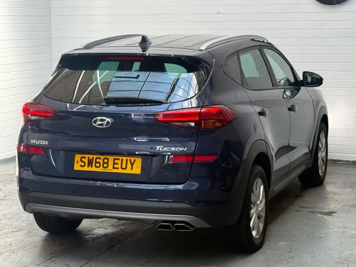 Used Hyundai Tucson SE 2018 Blue SUV