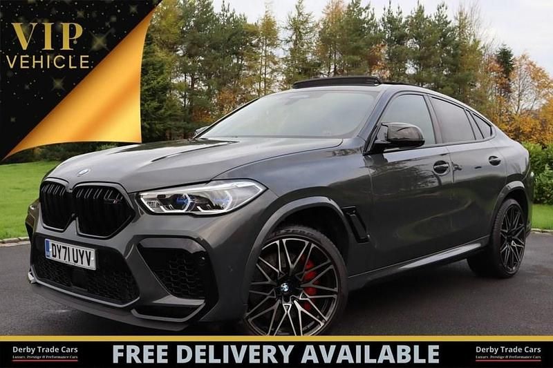Grey Used 2021 BMW X6 M Competition Edition SUV | £64,990 (Fair price) - Image 1/4