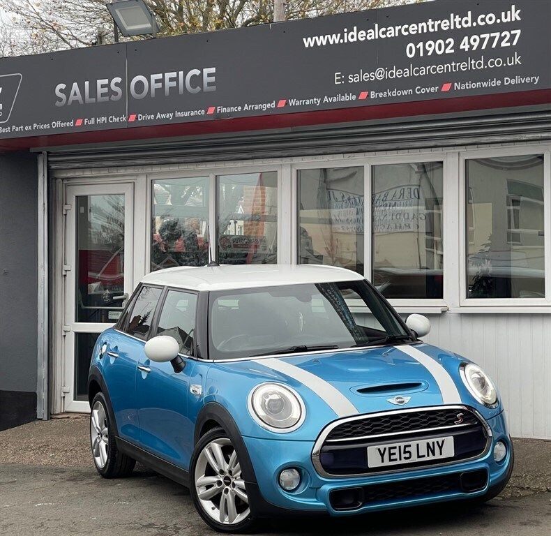 Blue Used 2015 Mini Cooper S Hatch Hatchback | £8,495 (Good price) - Image 1/4