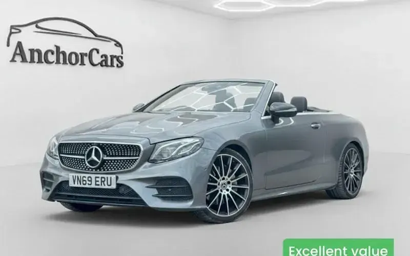 Used Mercedes E220 AMG line 194 HP (142 kW) 2019 Cabriolet