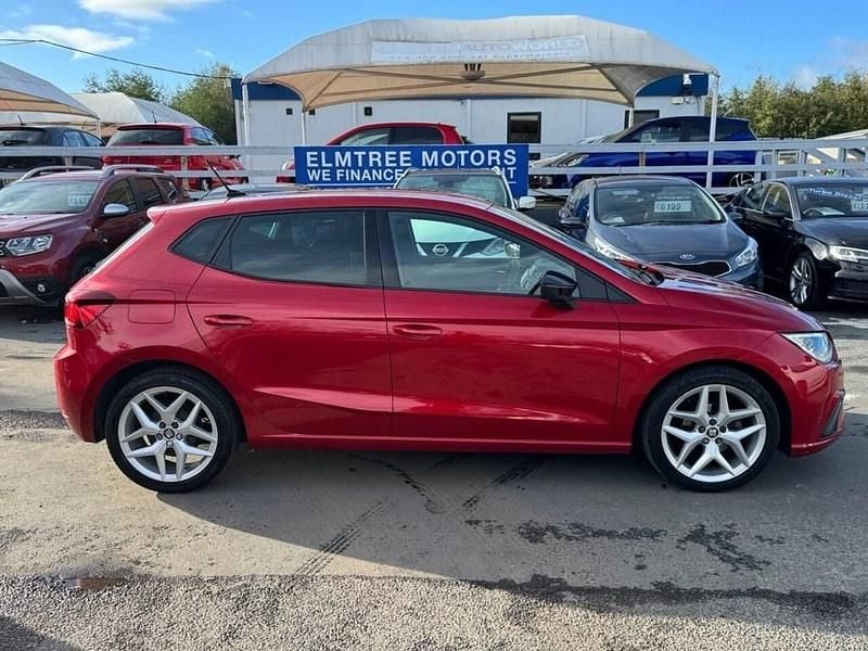 Used Seat Ibiza FR 95 HP (69 kW) 2021 Red Hatchback