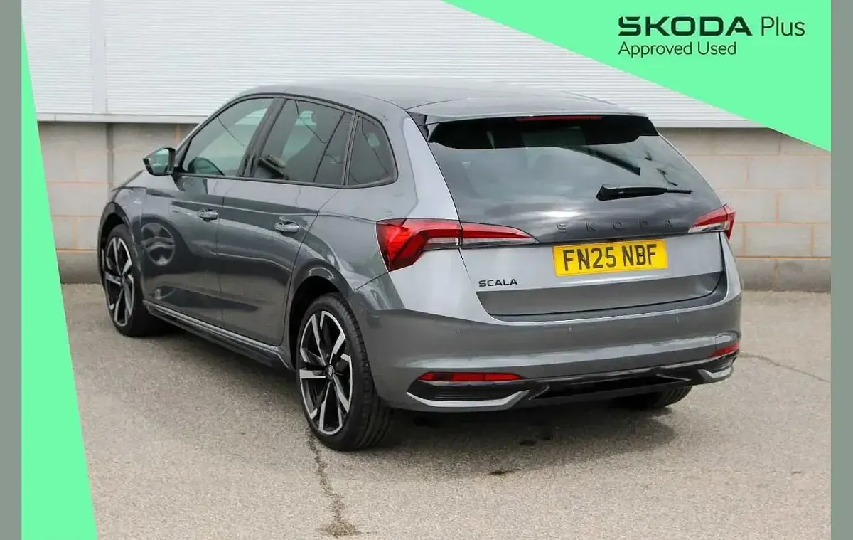 Used Skoda Scala Monte Carlo 150 HP (110 kW) 2025 Graphite grey metallic Hatchback