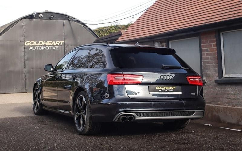 Used Audi A6 Black Edition 177 HP (130 kW) 2013 Blue Estate