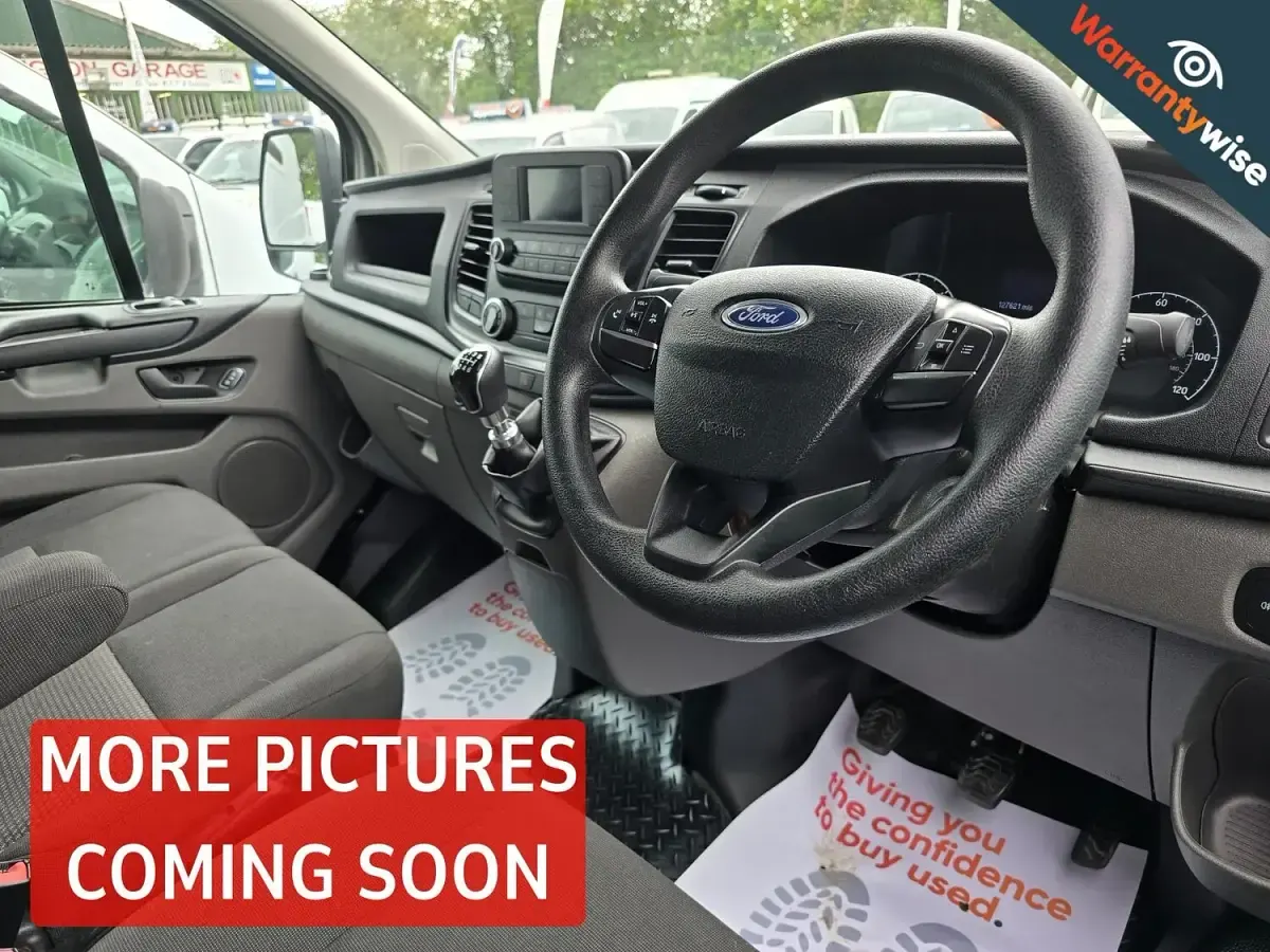 Used Ford Transit Custom 130 HP (95 kW) 2021 White Van