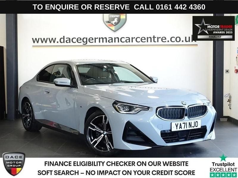 Grey Used 2022 BMW 220 M Sport Coupe | £28,450 (Fair price) - Image 1/4