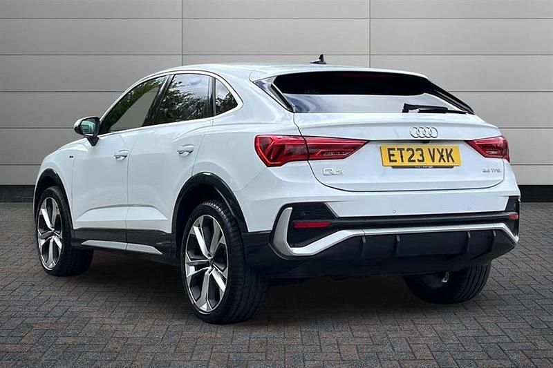 Used Audi Q3 S-Line 150 HP (110 kW) 2023 Glacier white SUV