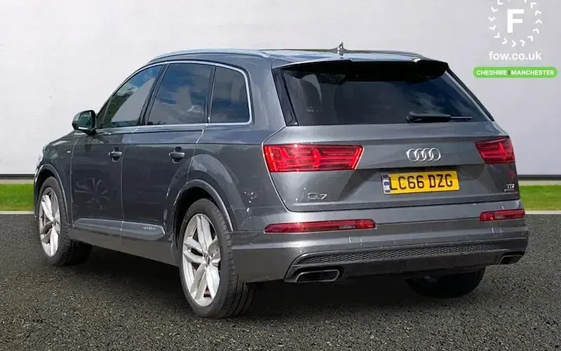 Used Audi Q7 S-Line 272 HP (200 kW) 2016 Grey SUV