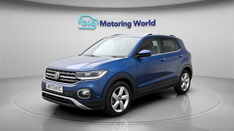 Used VW T-Cross SEL 110 HP (80 kW) 2023 Blue SUV