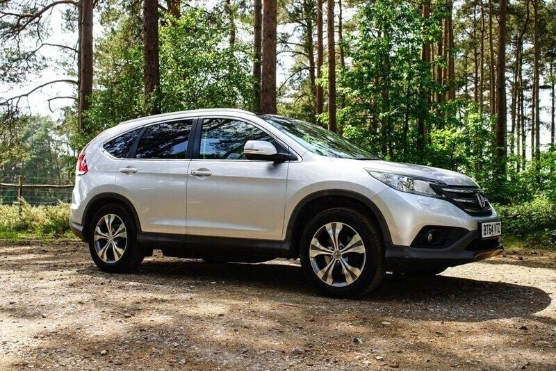 Silver Used 2014 Honda CR-V EX SUV | £10,995 (Fair price) - Image 1/4