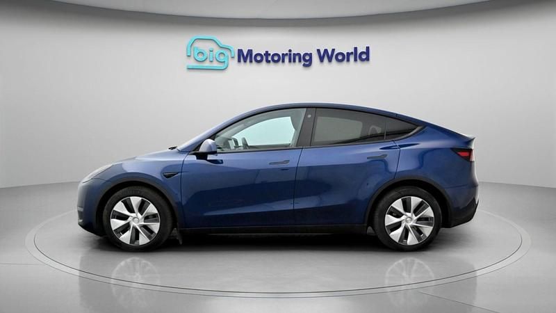 Used Tesla Model Y Long Range AWD 378 kW (514 HP) 2022 Blue SUV