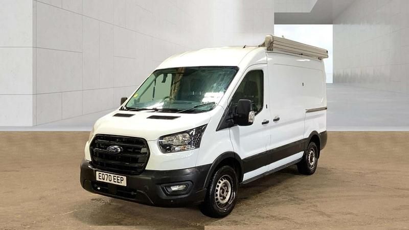 Usado Ford Transit 105 HP (77 kW) 2020 Branco Van