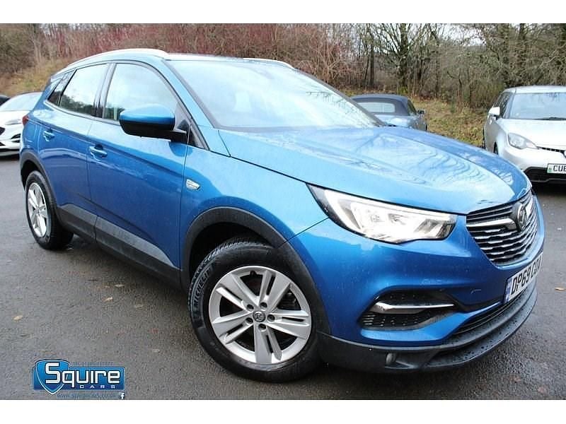 Used Vauxhall Grandland X 130 HP (95 kW) 2020 Blue SUV