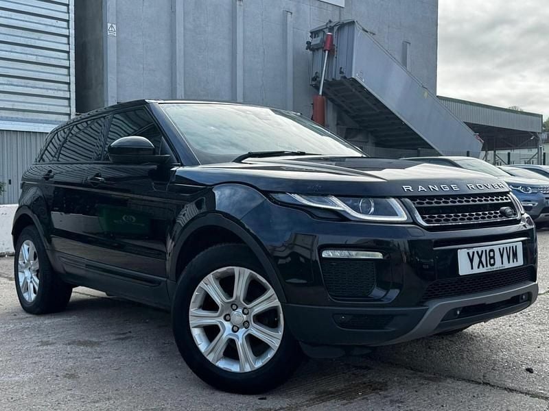 Black Used 2018 Land Rover Range Rover evoque SE SUV | £7,300 - Image 1/4