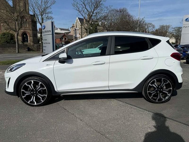 Used Ford Fiesta Active X 2020 Frozen white Hatchback