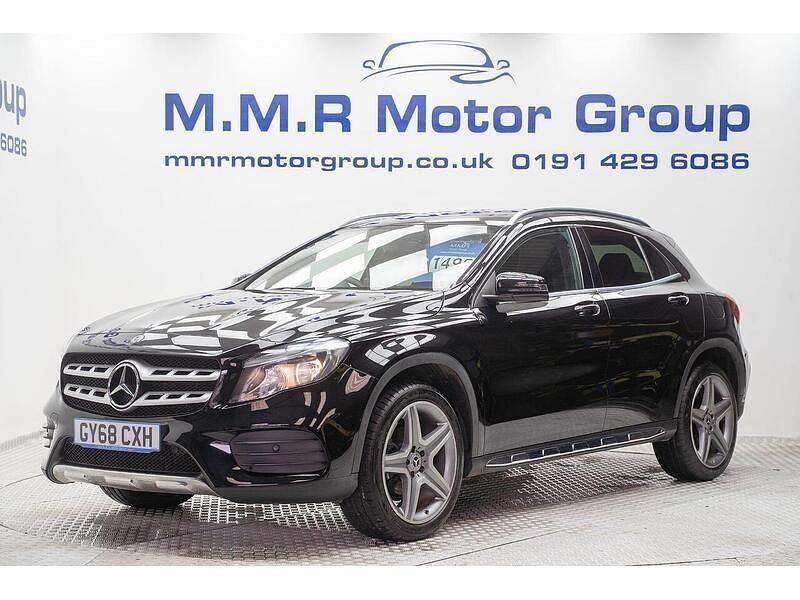 Used Mercedes GLA200 AMG line 156 HP (114 kW) 2018 Black SUV