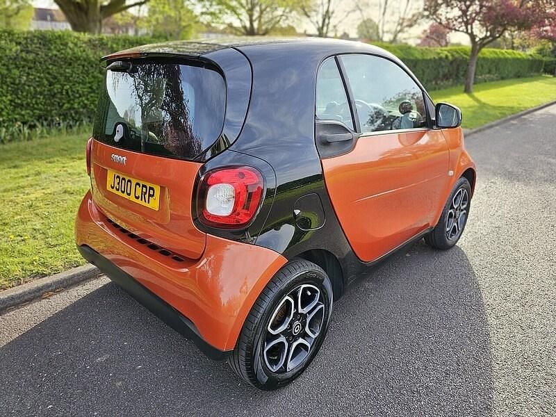 Used Smart ForTwo Coupé Prime 2016 Orange Coupe