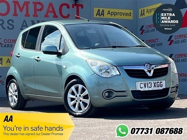 Green Used 2013 Vauxhall Agila Hatchback | £3,995 (A bit pricey) - Image 1/1