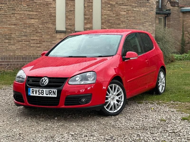 Red Used 2008 VW Golf VI GT Hatchback | £2,750 (Good price) - Image 1/4