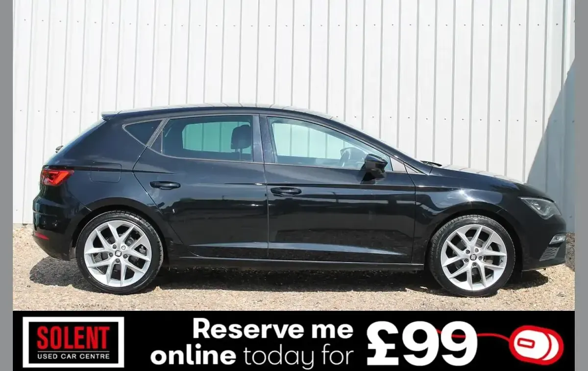 Second-hand Seat Leon FR 125 CP (91 kW) 2018 Negru Hatchback