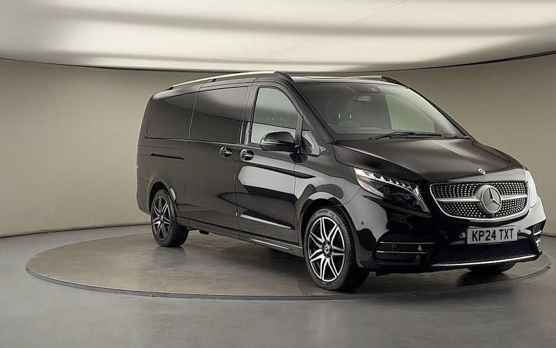 Black Used 2023 Mercedes V300 AMG line MPV | £62,500 (Fair price) - Image 1/4