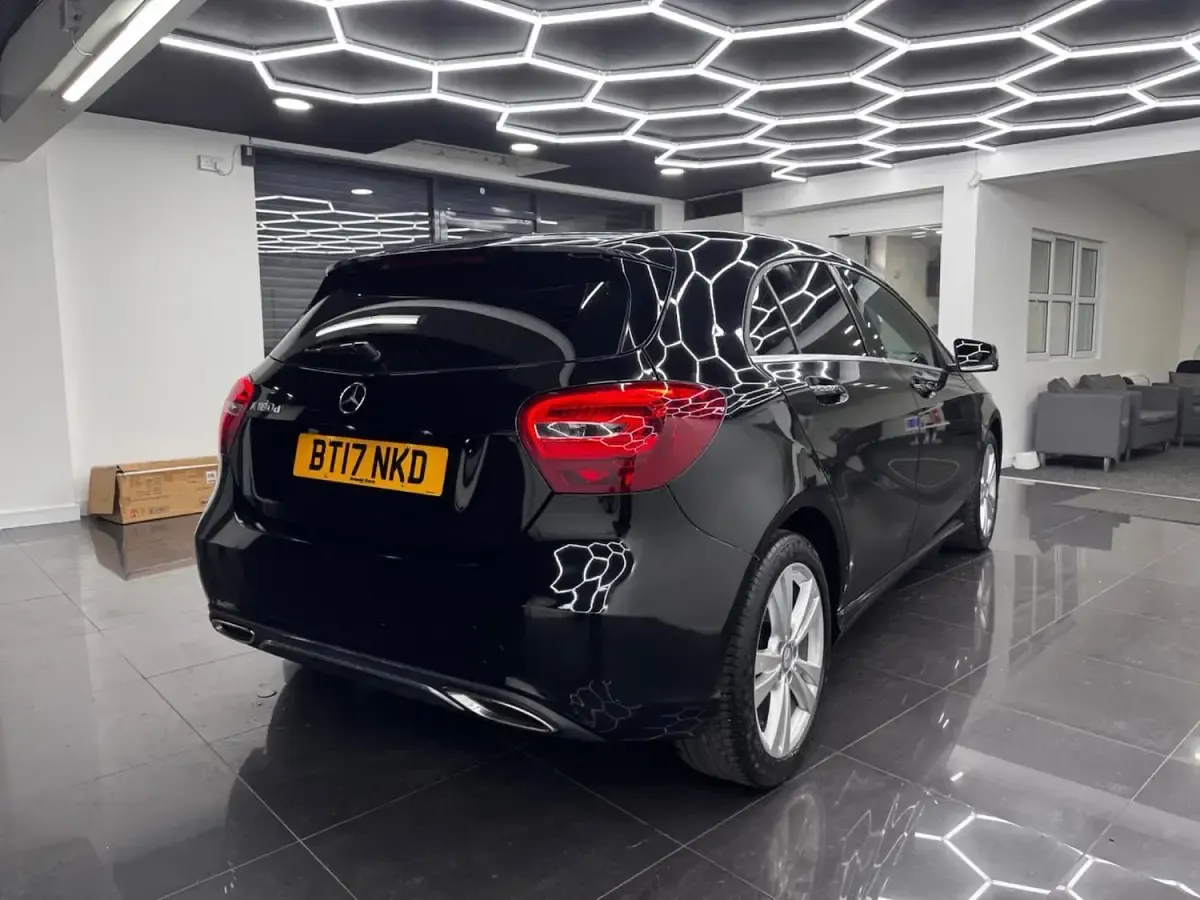 Used Mercedes A180 2017 Black Hatchback