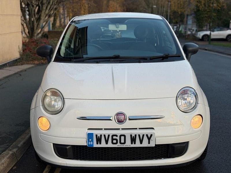 Used Fiat 500 Pop 69 HP (50 kW) 2010 White Hatchback