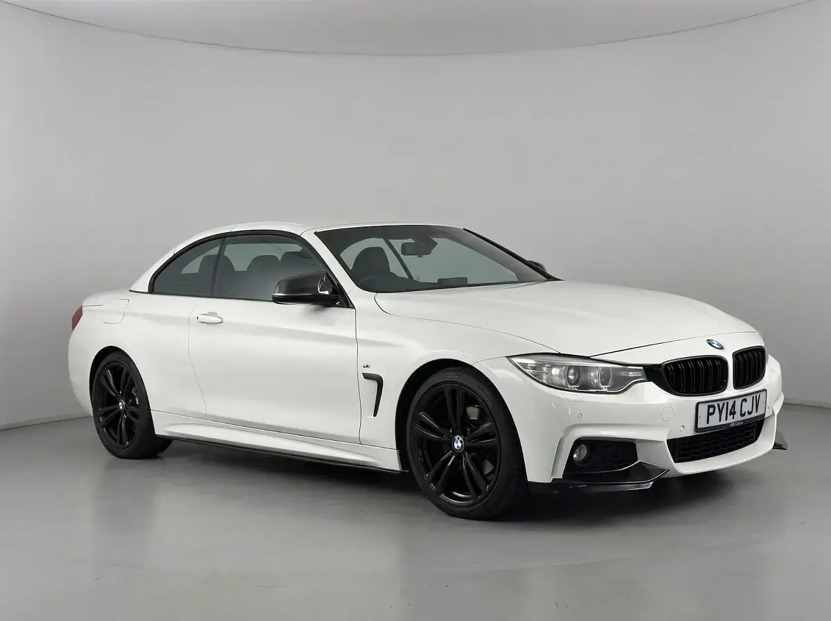 Used BMW 420 Cabriolet M Sport 2014 White Cabriolet