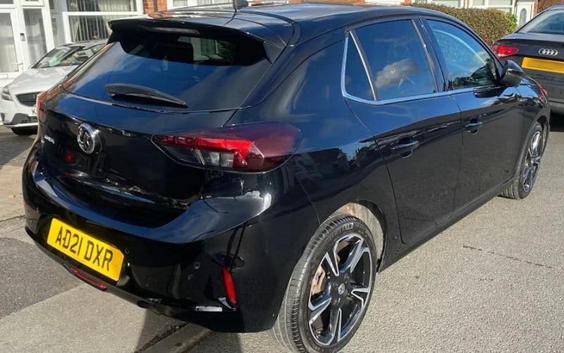 Used Vauxhall Corsa Elite 101 HP (74 kW) 2021 Black Hatchback