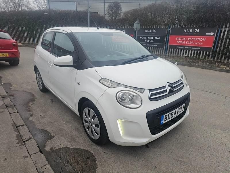 Used Citroën C1 Feel 68 HP (50 kW) 2014 White Hatchback