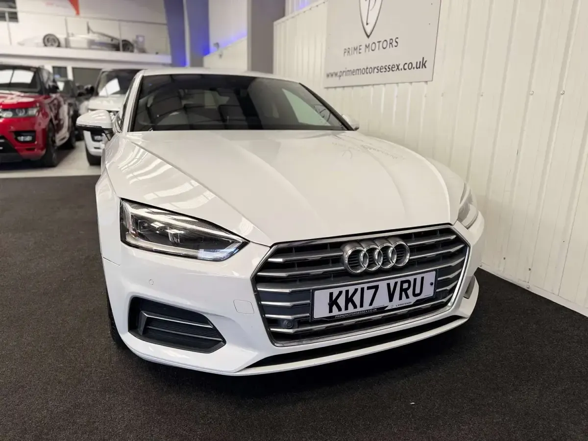 Used Audi A5 S-Line 2017 White Coupe