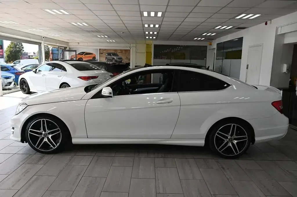 Used Mercedes C250 Sport Edition 2014 White Coupe