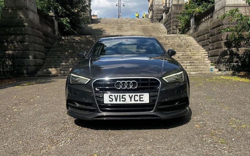 Used Audi A3 S-Line 150 HP (110 kW) 2015 Brown Sedan