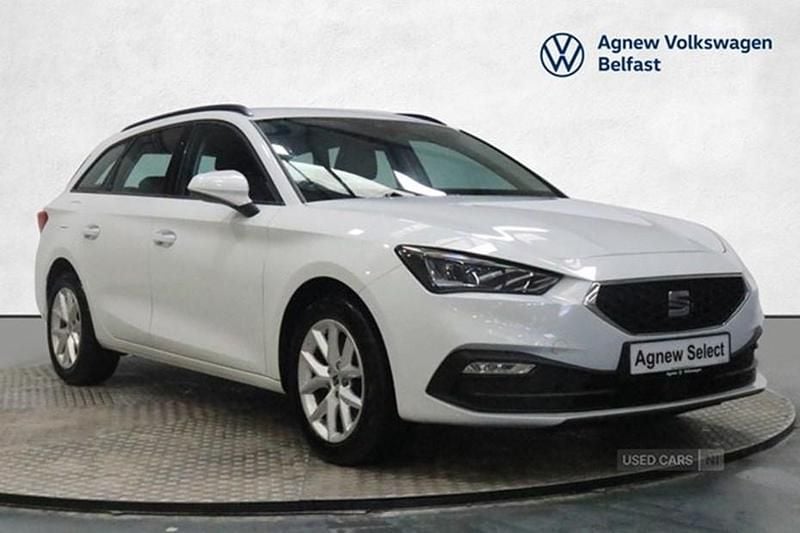 White Used 2022 Seat Leon SE Estate | £14,950 (Fair price) - Image 1/1