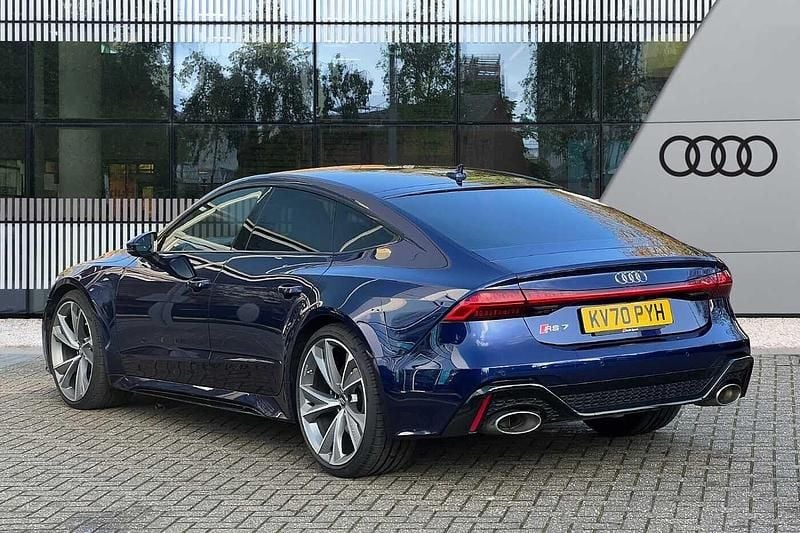 Used Audi RS7 Black Edition 600 HP (441 kW) 2020 Blue Hatchback