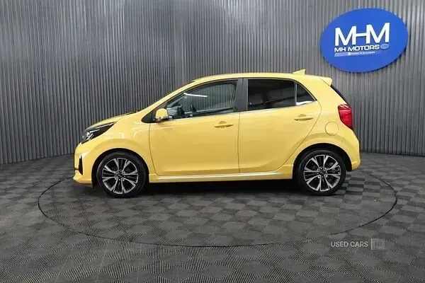 Used Kia Picanto GT-Line 2021 Yellow Hatchback