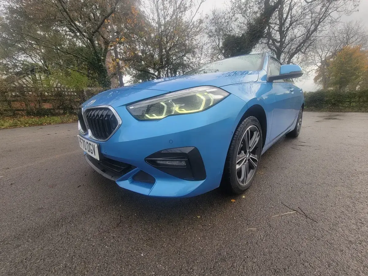 Used BMW 218 Sport Line 2021 Blue Coupe
