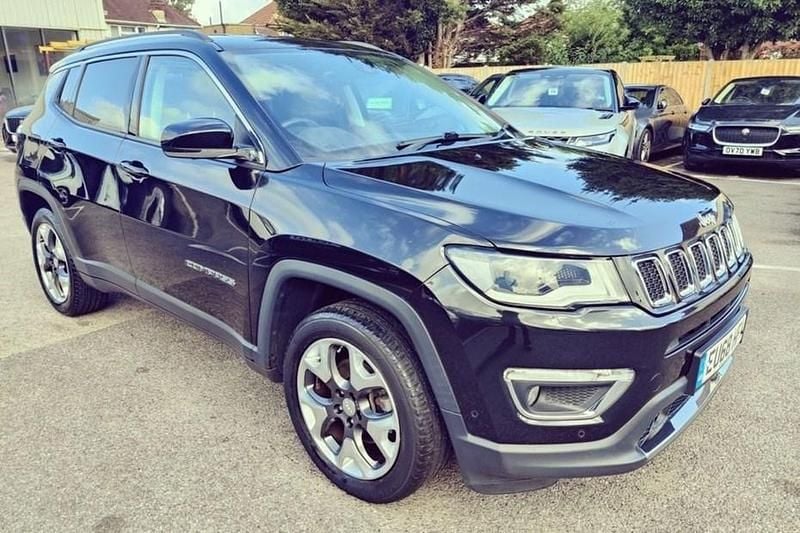 Black Used 2018 Jeep Compass Limited SUV | £10,995 (Fair price) - Image 1/1