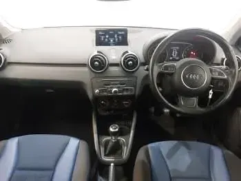 Used Audi A1 Sport 95 HP (69 kW) 2017 Blue Hatchback
