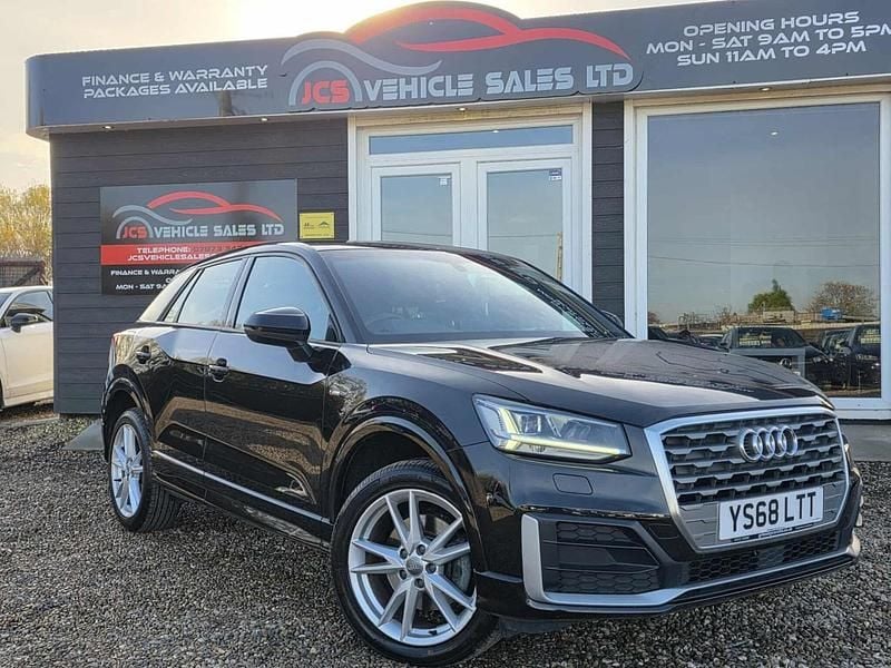 Used Audi Q2 S-Line 116 HP (85 kW) 2018 Black SUV