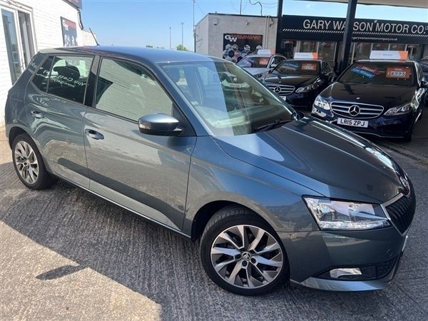Quartz grey Used 2021 Skoda Fabia SE Drive Hatchback | £10,995 (Fair price) - Image 1/1