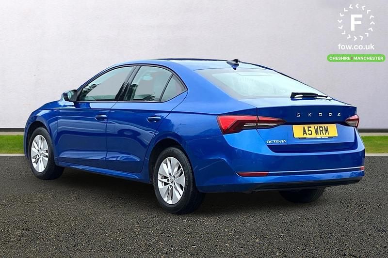 Used Skoda Octavia SE 150 HP (110 kW) 2022 Blue Hatchback